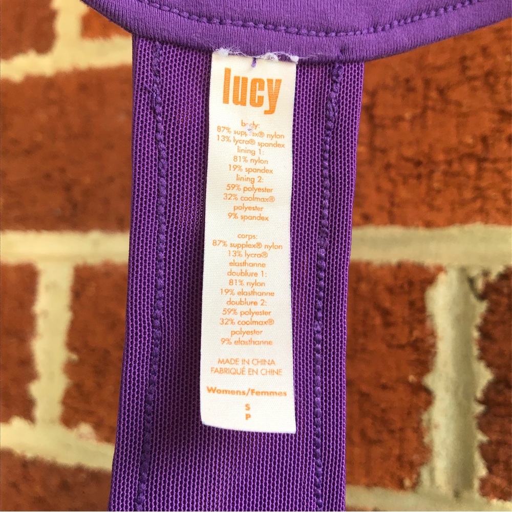 Lucy Racerback Top Royal Purple Size S —#025 - Picture 4 of 9